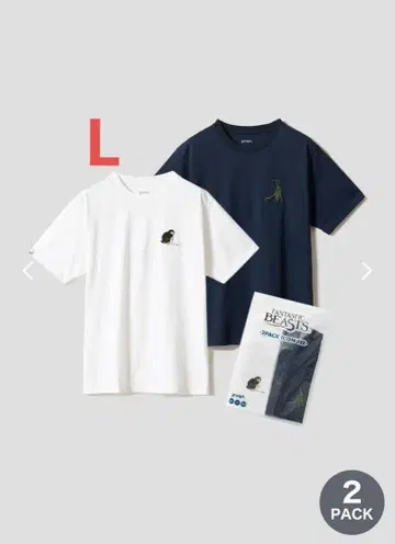 [그라니프] L 테디&피켓 2팩 아이콘T셔츠 graniph