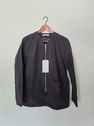 ORDINARY FITS 노카라 지퍼 블루종 블랙 사이즈 2