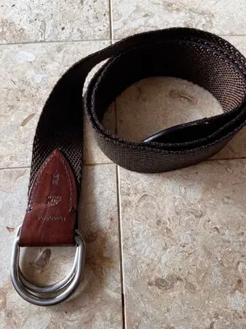 [새상품급] 다니엘&밥 메쉬 벨트 W링 이탈리아제 폭 4cm/110cm