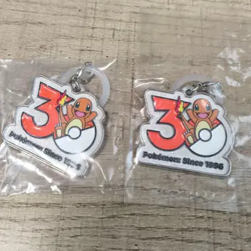포켓몬 30주년 메탈 참 파이리 메지루시 액세서리 가챠