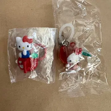 산리오 케로케로 파티 키링 키티 세트