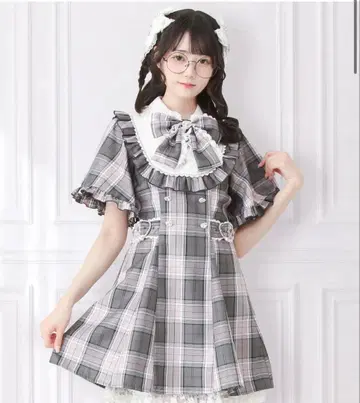 케이프풍 플레어 슬리브 요크 원피스 유메텐보 DearMyLove