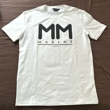 [ 새상품급 ] muta MARINE 3D MM 로고 T셔츠 무타 마린