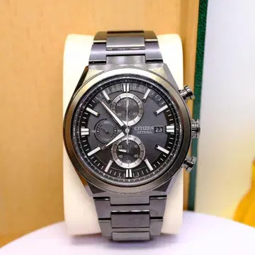 C170 CITIZEN ATTESA 본체 크로노그래프 블랙