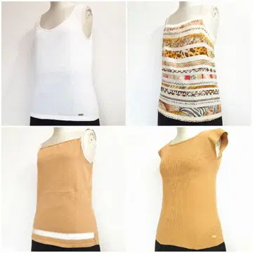 새상품급 Ferragamo 페라가모 상의 4장 세트 S~M 사이즈 상당