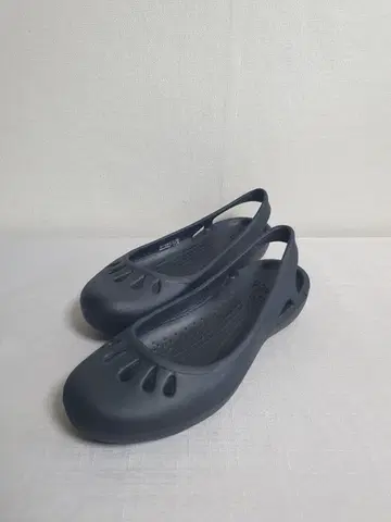 크록스 샌들 말린디 젤리 플랫슈즈 블랙 250mm