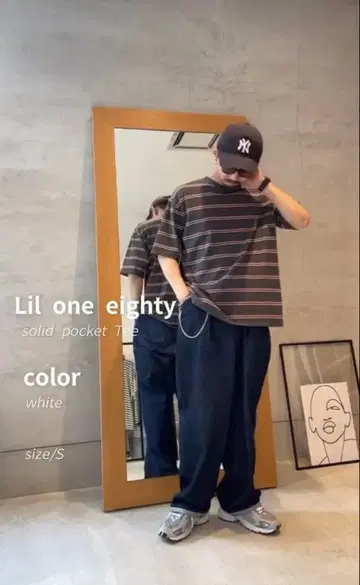 ILL ONE EIGHTY 보더 T셔츠 greeje
