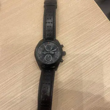 해밀턴 카키 크로노그래프 블랙