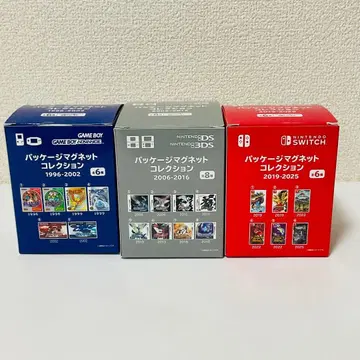 포켓몬 30주년 패키지 마그넷 컬렉션 3종 세트