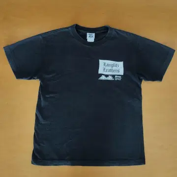 Langlitz Leathers 랑그리츠 레더 캐나다제 T셔츠 M