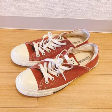컨버스 올스타 로우컷 스니커즈 레드