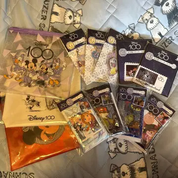 Disney 100주년 기념 Happy 복권 굿즈 세트