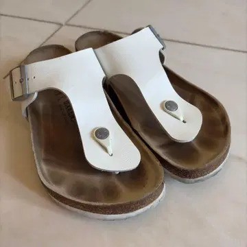 BIRKENSTOCK 샌들 화이트 42