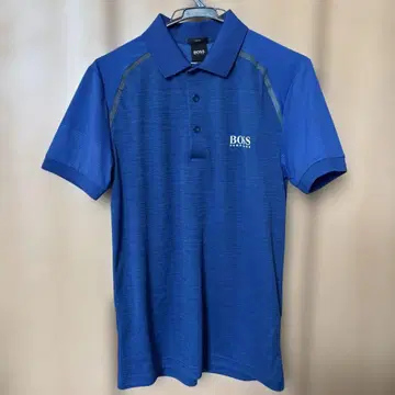 BOSS HUGO BOSS 피케 셔츠 블루 슬림핏