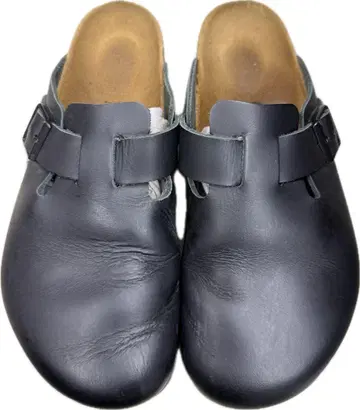 BIRKENSTOCK 보스턴 스무스 가죽 블랙 41