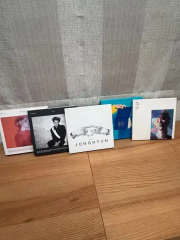 SHINee 종현 JONGHYUN 앨범 5장 세트