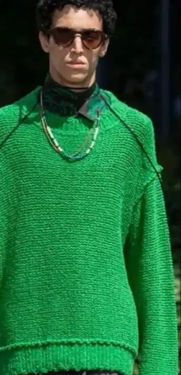 24ss sacai 목걸이 멀티 컬러