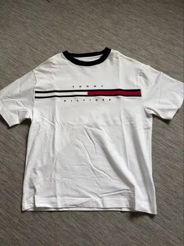 TOMMY HILFIGER 오버 사이즈 핏 티셔츠 S 사이즈 미착용