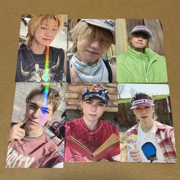 민하오 버논 럭키 드로우 트레이딩 카드 6종 타워 레코드 일반반 v8
