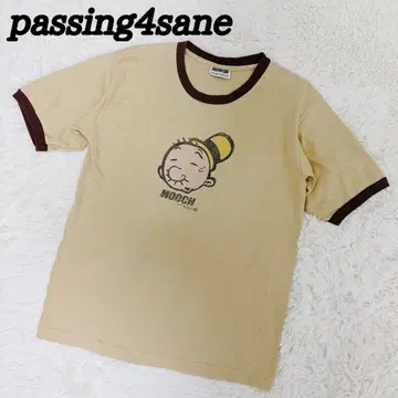 passing4sane 빈티지 린 링거 티셔츠 뽀빠이 윈피 구제 의류