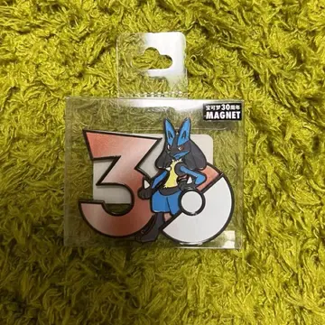 포켓몬 30주년 기념 마그넷 루카리오