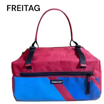FREITAG 숄더백 레드 블루