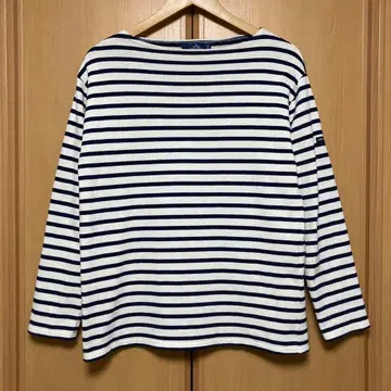 새상품급 SAINT JAMES OUESSANT 웨쌍 ECRU/GITANE