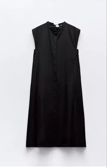 ZARA 미디 볼륨 원피스