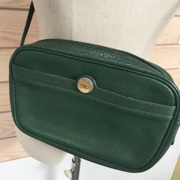 POURCHET 숄더 백 가방 그린 프랑스제