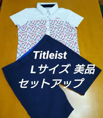 Titleist 여성용 골프웨어 셋업 L 빅 사이즈