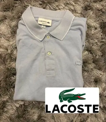 LACOSTE 라코스테 피케 셔츠 라이트 블루 US M