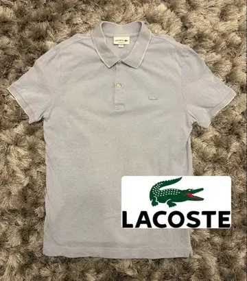 LACOSTE 라코스테 피케 셔츠 라이트 블루 US M