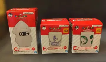 제일복권 슈퍼 마리오 겟소 간장 종지 도자기 찻잔 2개