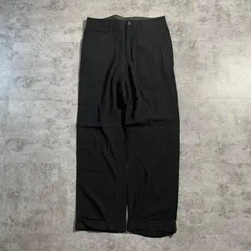 90s EMPORIO ARMANI 블랙 슬랙스 이탈리아제