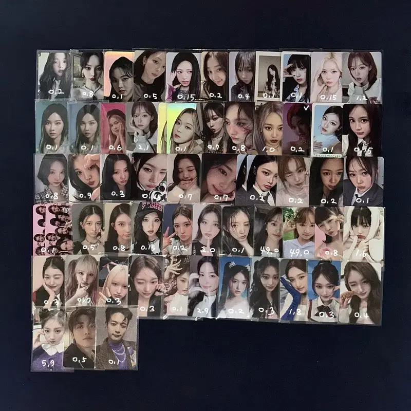 에스파 하츠투하츠 아일릿 아이브 엔믹스 하투하 뉴진스 스테이씨 포카 교환