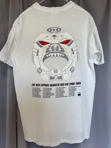 THE MAD CAPSULE MARKETS 2000년 투어 T셔츠