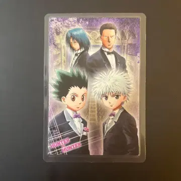 HUNTER x HUNTER 라미네이티드 카드 곤 키루아 페이탄