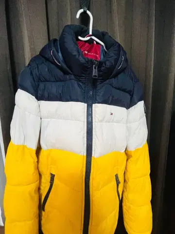 TOMMY HILFIGER 나일론 자켓 후드 부착
