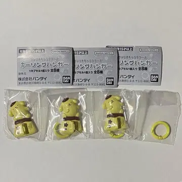 산리오 캐릭터즈 키링 행거 폼폼푸딩 3개 세트