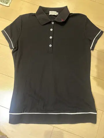 MONCLER 피케 셔츠 블랙 M 사이즈