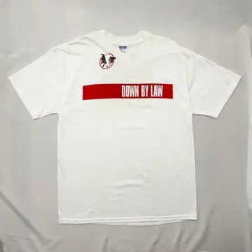 DOWN BY LAW 밴드 펑크 T셔츠 1996 구제 의류
