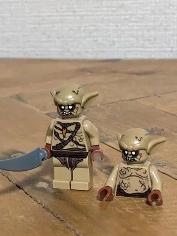 [정품] LEGO 오크 2체 미니 피규어 레고 반지의 제왕 호빗