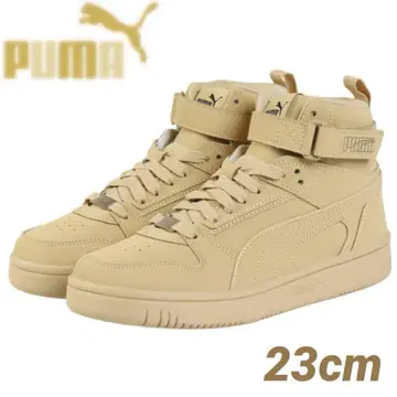 새상품 미사용 PUMA/푸마 하이컷 스니커즈 베이지(23cm)