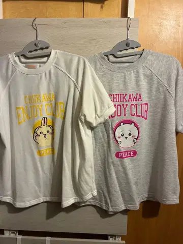 치이카와 (먼작귀) 토끼 T셔츠 후드티 묶음 판매 5점