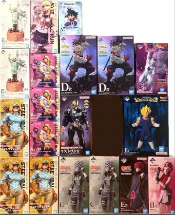 제일복권 피규어 묶음 판매 죠죠의 기묘한 모험 NARUTO 히로아카