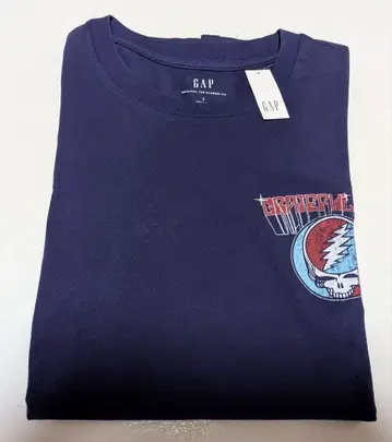 GRATEFUL DEAD 릴랙스 그래픽 반팔 T셔츠 네이비 L