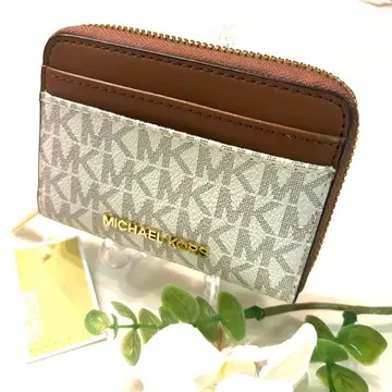 직영점 구매 택 포함 새상품 MICHAEL KORS 로고 미니 지갑