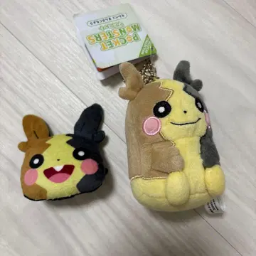 포켓몬스터 모루페코 봉제 인형 키링