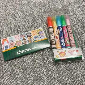 피카피카마트 메모지 세트 트윈 형광펜 세트 2개 세트 판매