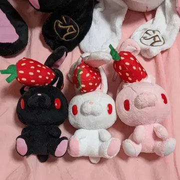 범용 토끼 한입 사이즈 먹이주기 캐롯베리 마스코트 당근 세트